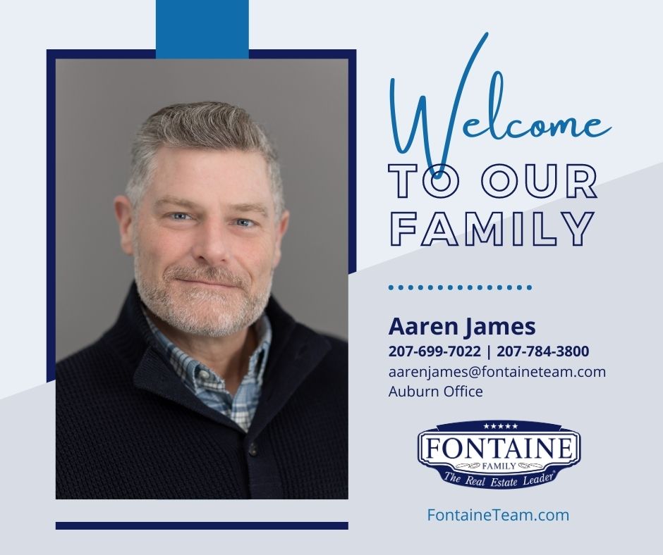 Aaren James, Sales Agent, Realtor | Fontaine Family Team | Maine Real Estate